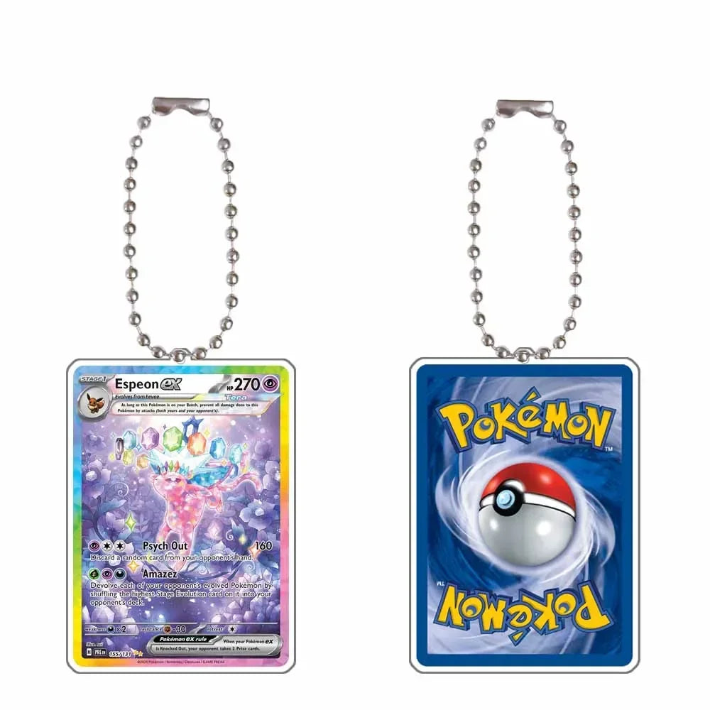 Llavero Prismatic Evolutions Pokémon 5cm
