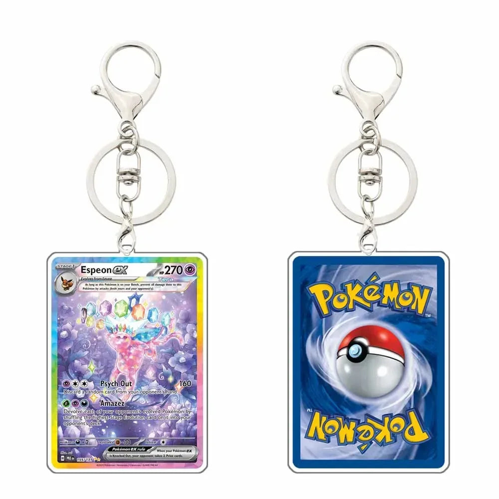 Llavero Prismatic Evolutions Pokémon 5cm