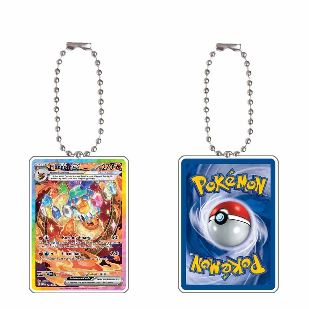 Llavero Prismatic Evolutions Pokémon 5cm