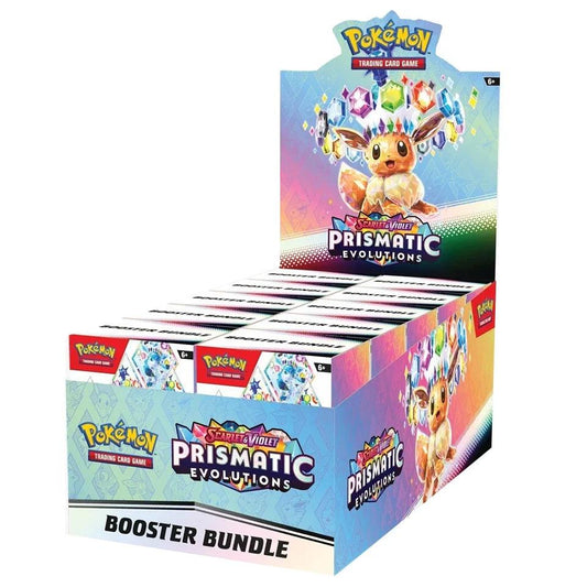 Display de 10 Booster Bundle de Sobres Prismatic Evolutions - PokéCandy