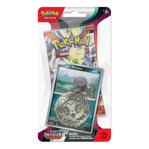 Blister 1-Sobre de Llamas Obsidianas: Wooper de Paldea Obsidian Flames - PokéCandy