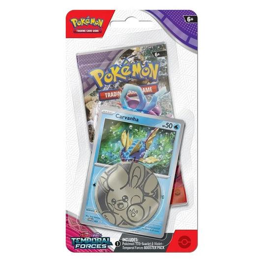 Blister 1-Sobre de Temporal Forces: Carvanha - PokéCandy
